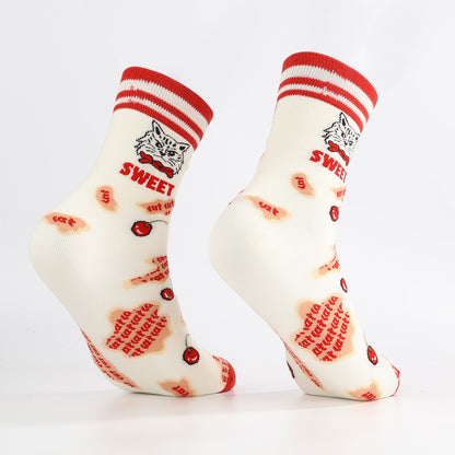 Kitty Orchard Cat Socks-2