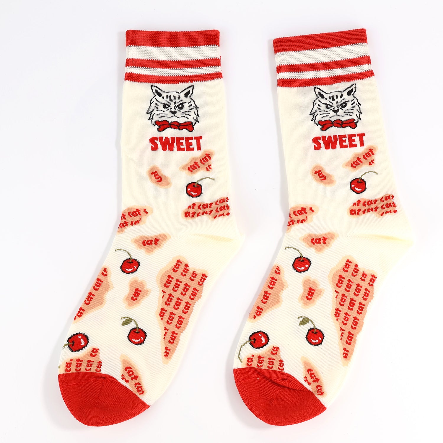 Kitty Orchard Cat Socks-3