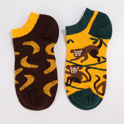 Monkey Banana Socks-3