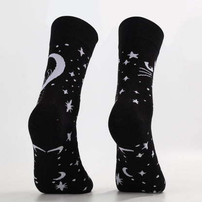 Moon Kitten Socks-2