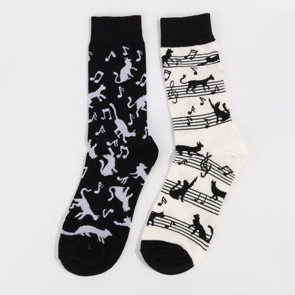 Musical Cat Socks-3