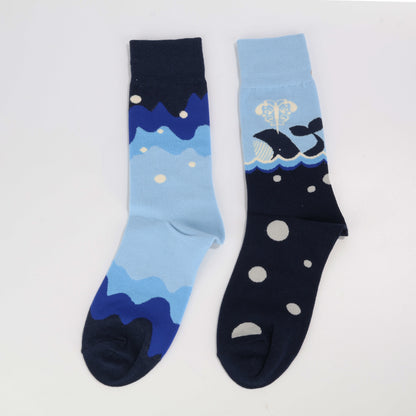 Ocean Whale Socks-3