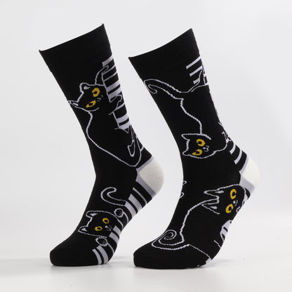 Piano Kitten Socks | Funny Cat Music Socks