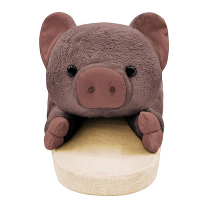 Pig slippers front