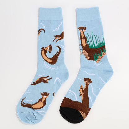 Playful Otter Socks-3