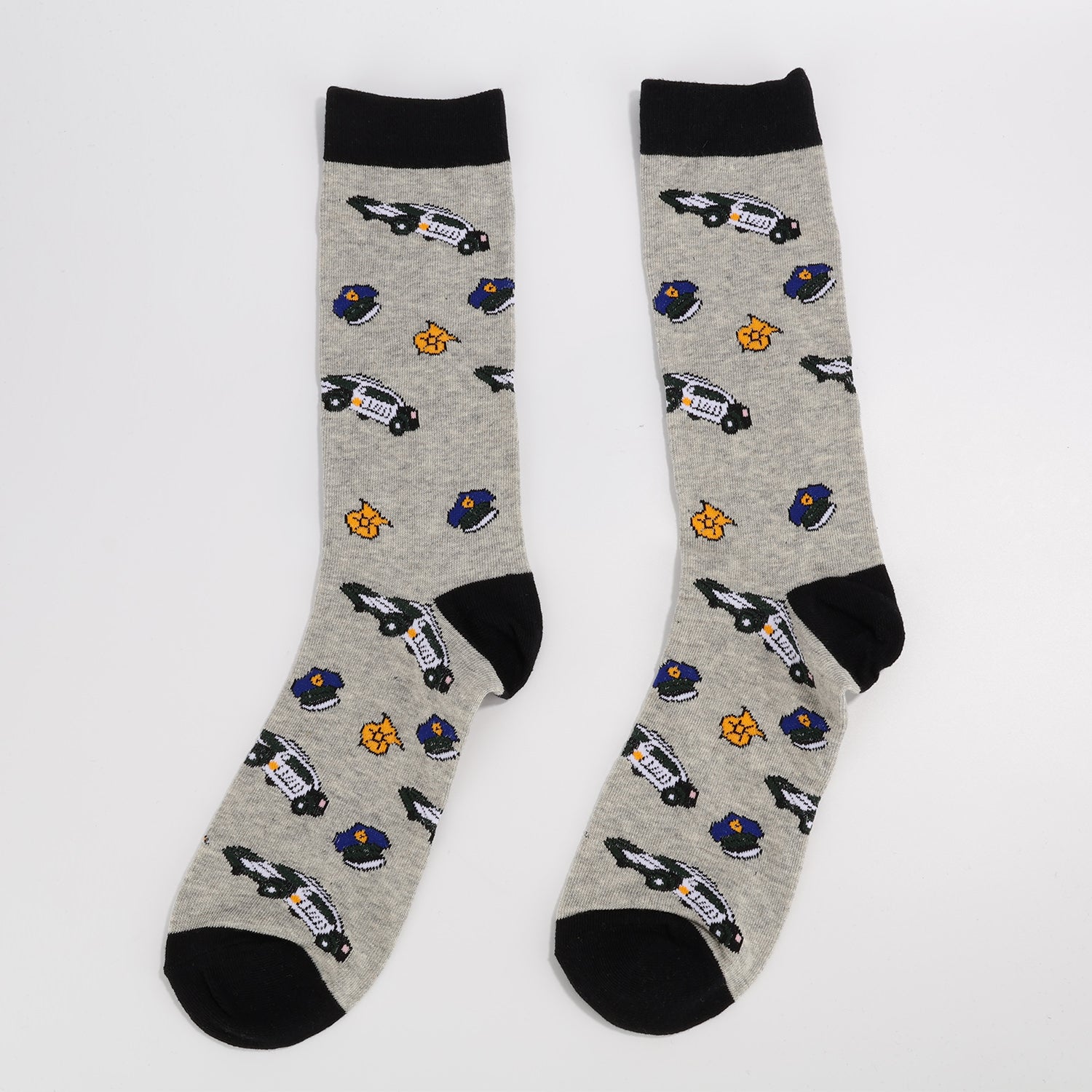 Police Car Socks-3