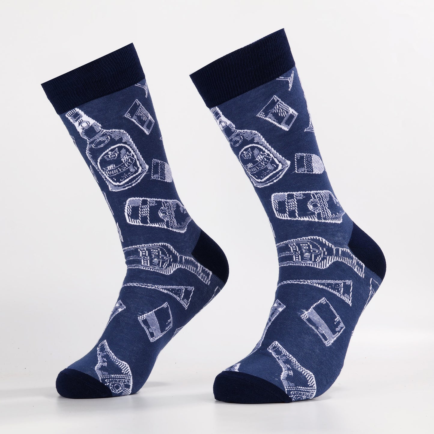 Pub Party Socks | Fun Crew Socks For Men