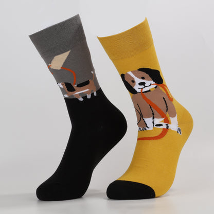 Puppy Pals Socks | Cute Dog Crew Socks