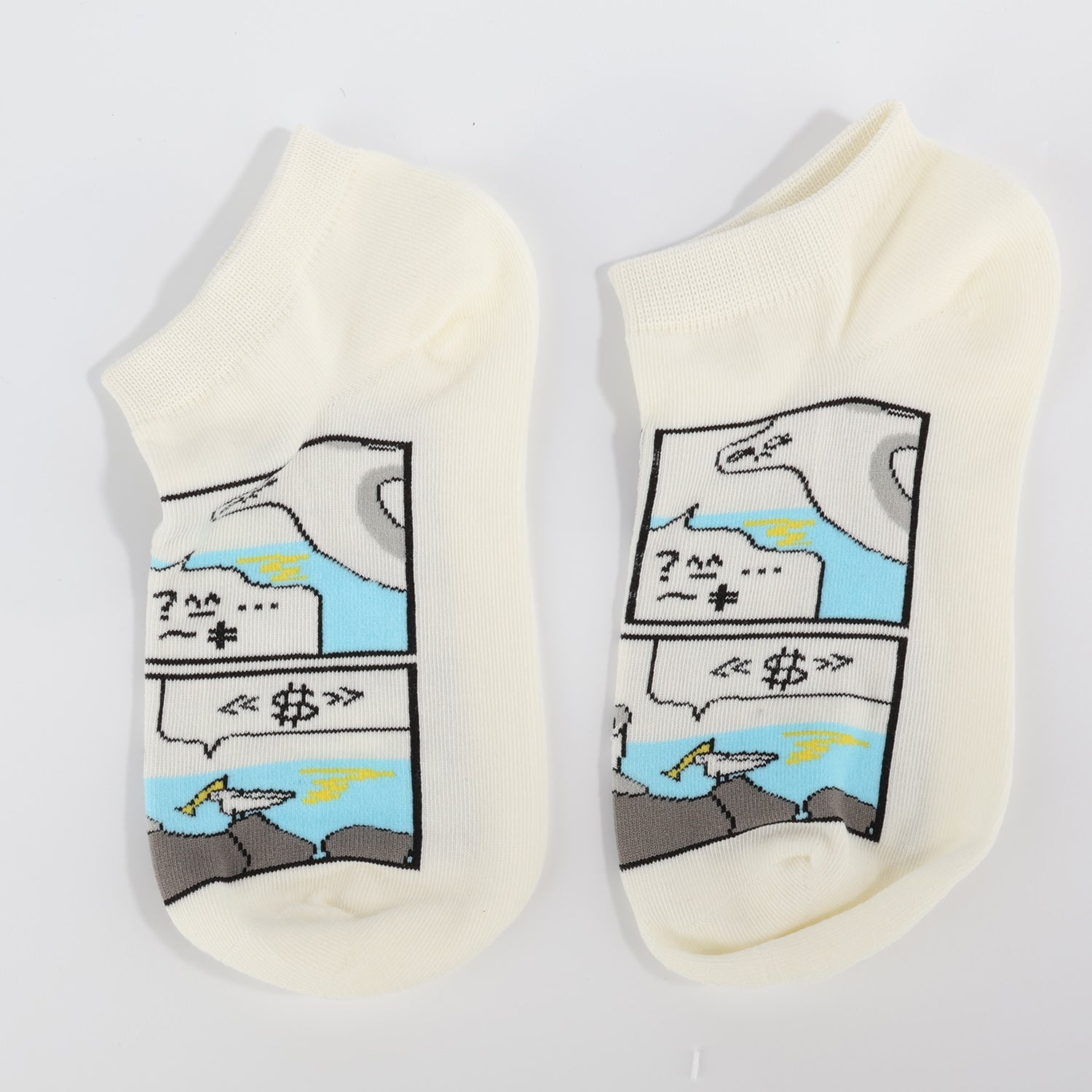 Shark & Seagull Socks-3