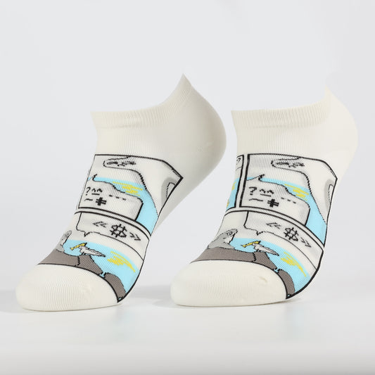 Shark & Seagull Socks | Fun Ankle Socks For Women