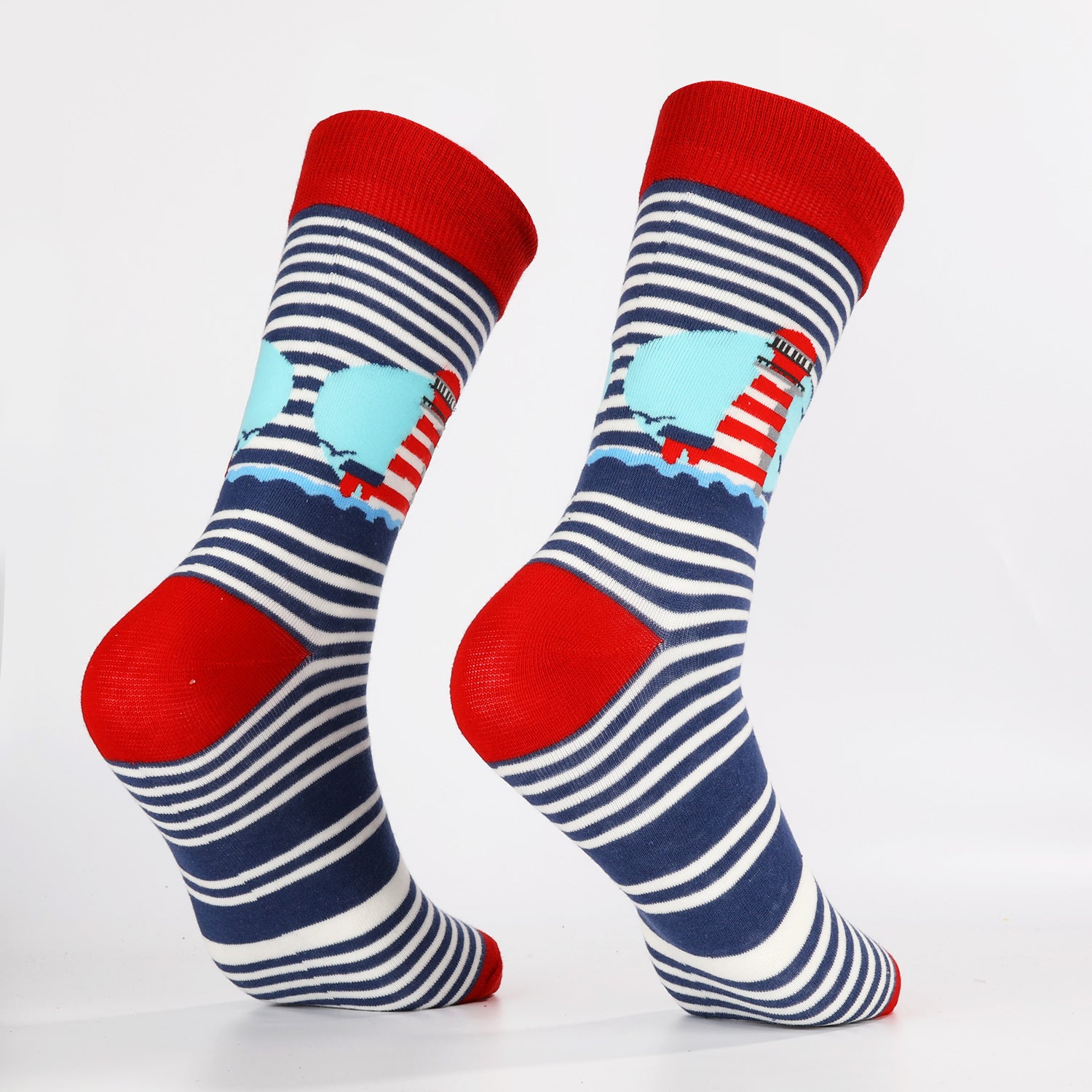 Striped Lighthouse Socks-2