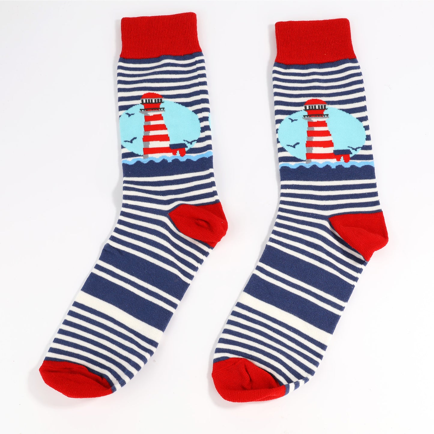 Striped Lighthouse Socks-3