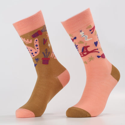 Unicorn Magic Socks | Funny Crew Socks For Women