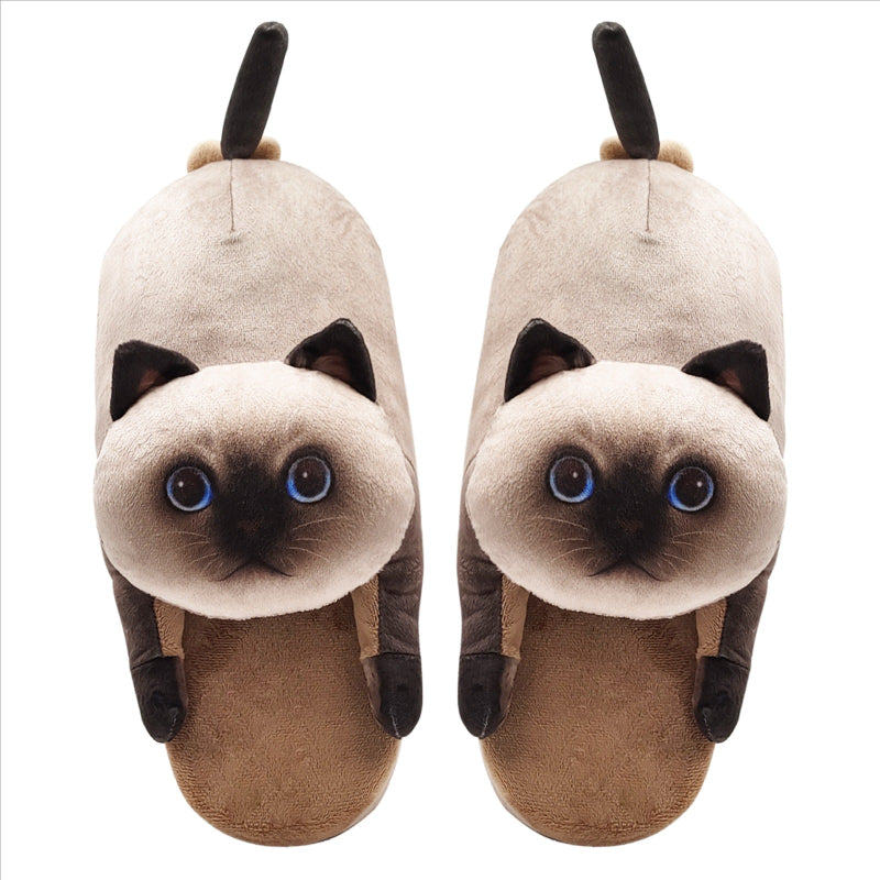 Siamese Cat Slippers