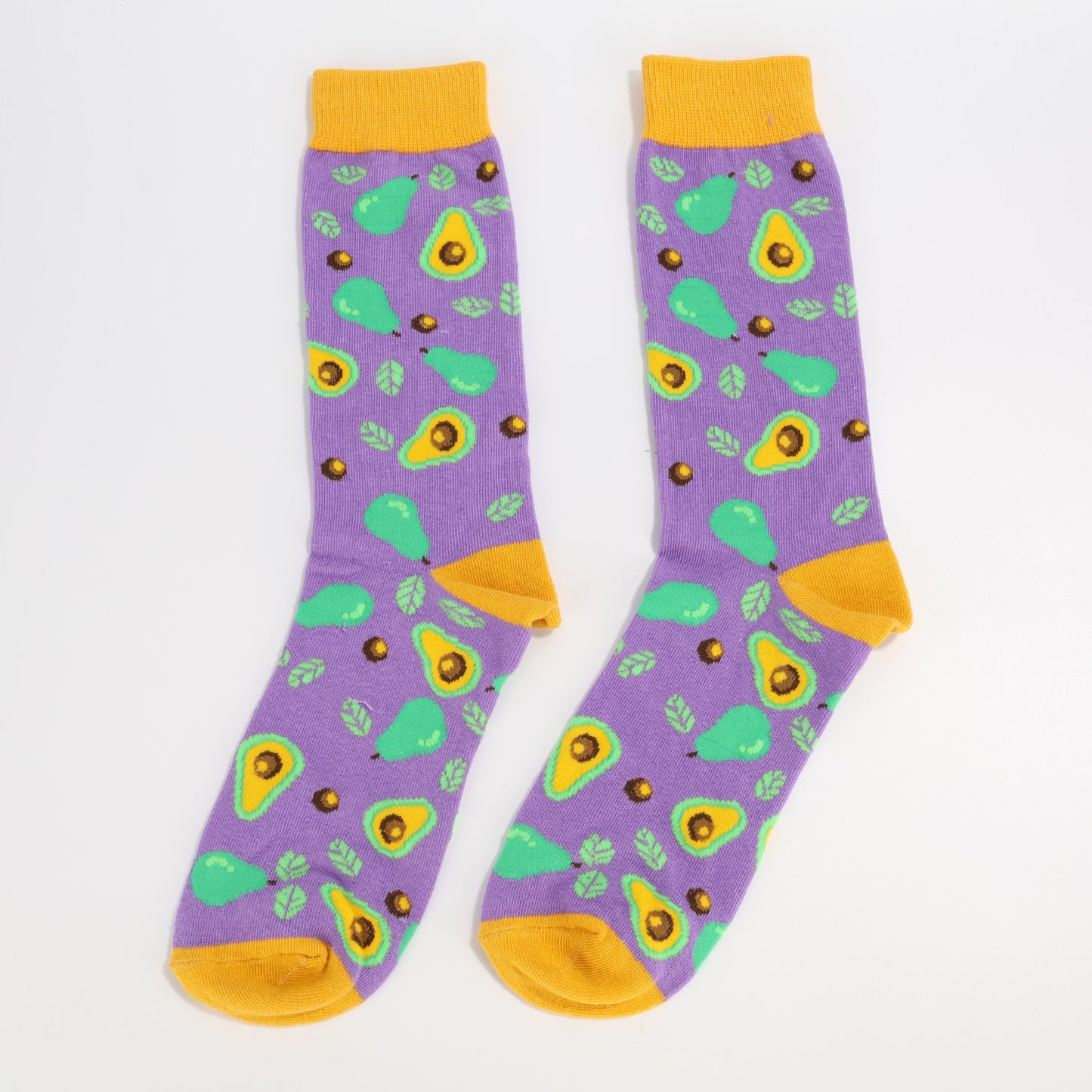 Vibrant Avocado Socks-3