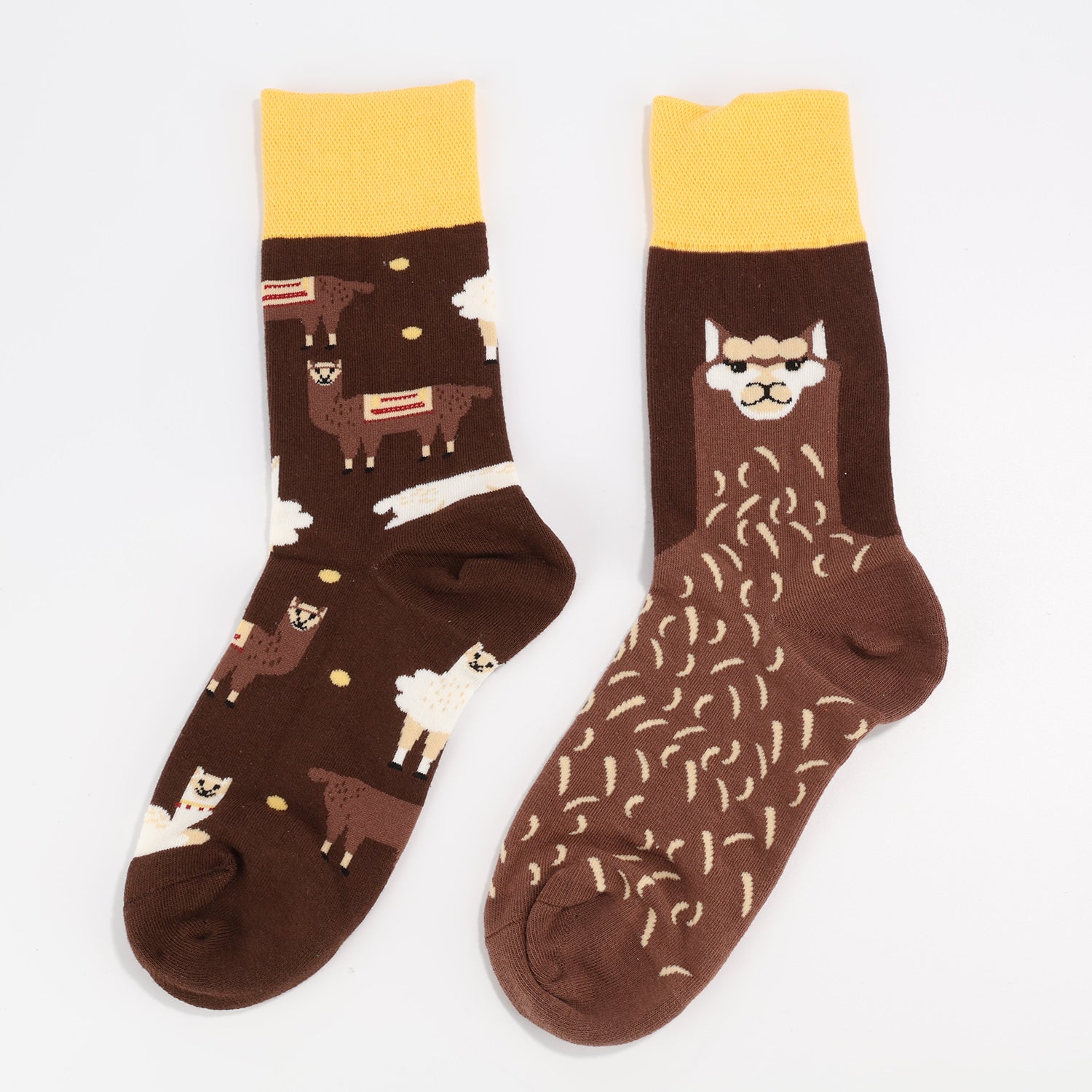 Playful Alpaca Socks-3