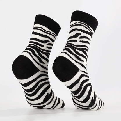 Zebra Stripe Socks-2