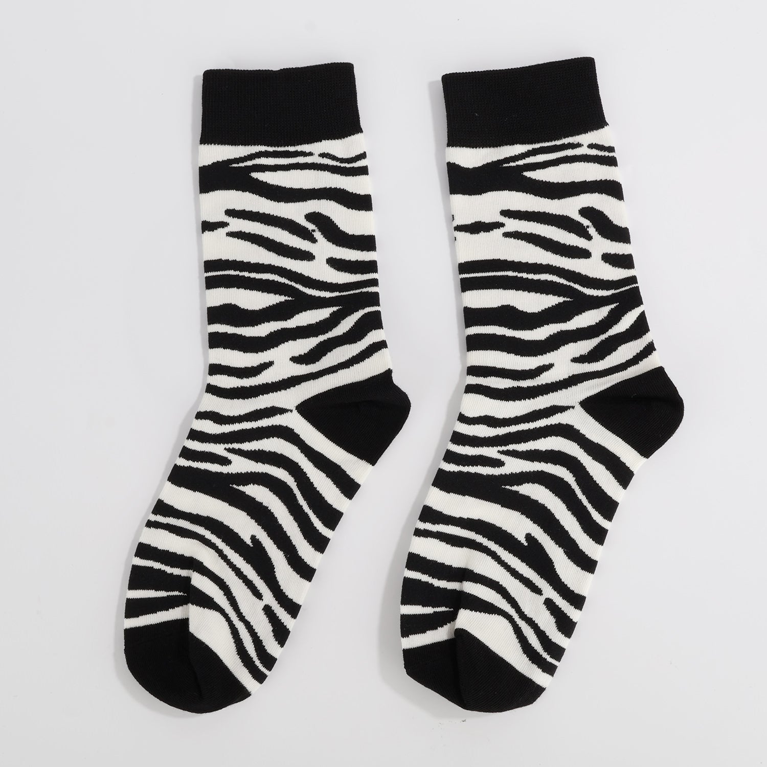 Zebra Stripe Socks-3